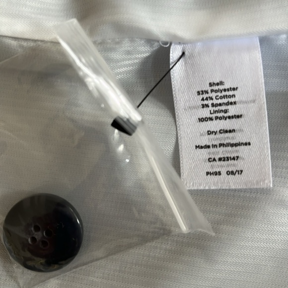 NWT Talbots blazer sz 2 dark navy (almost black) with 3/4 length sleeves - Picture 5 of 8